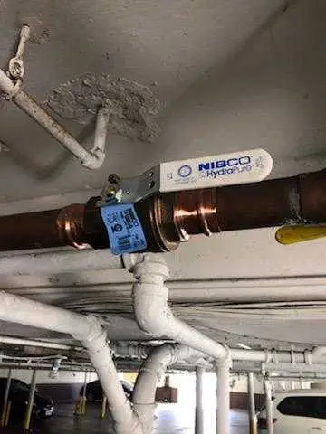 Copper pipe repair and valve work for Backflow Testing in Laporte
